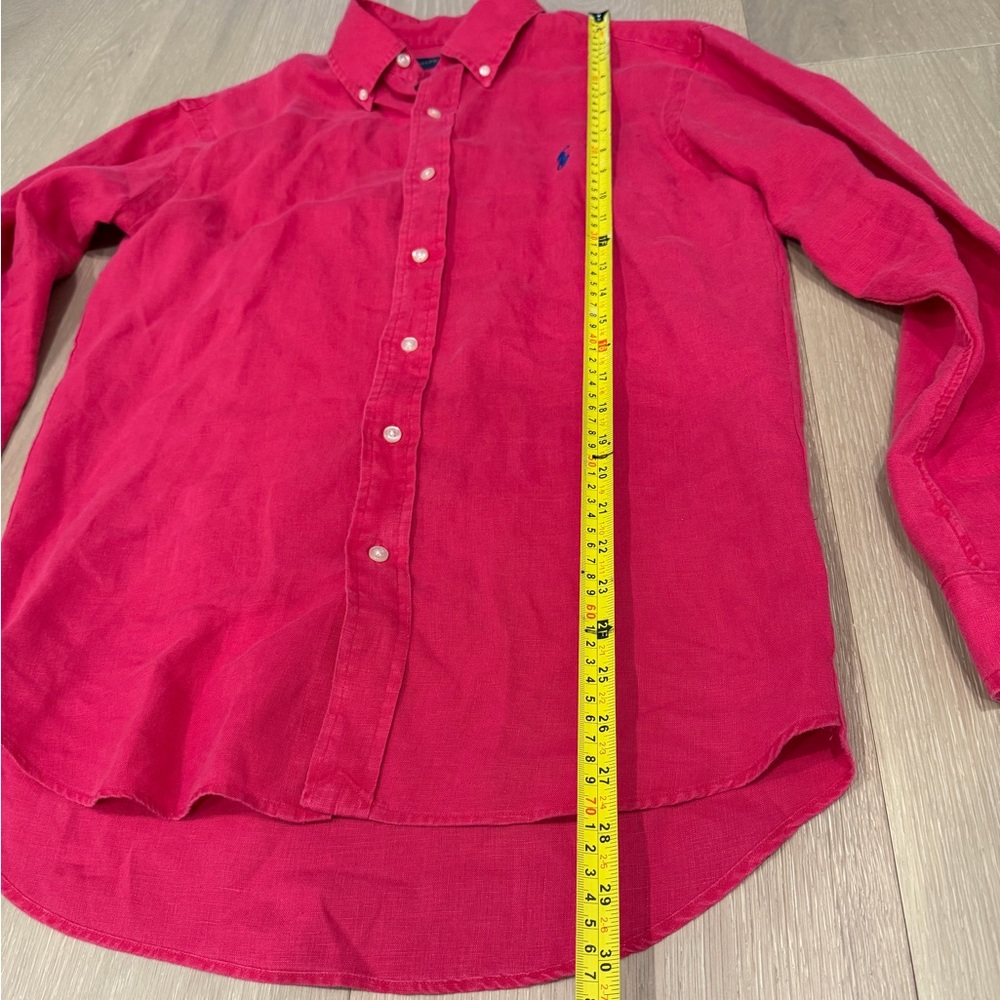 Polo Ralph Lauren ‘adirondack berry’ linen shirt - Picture 8 of 10